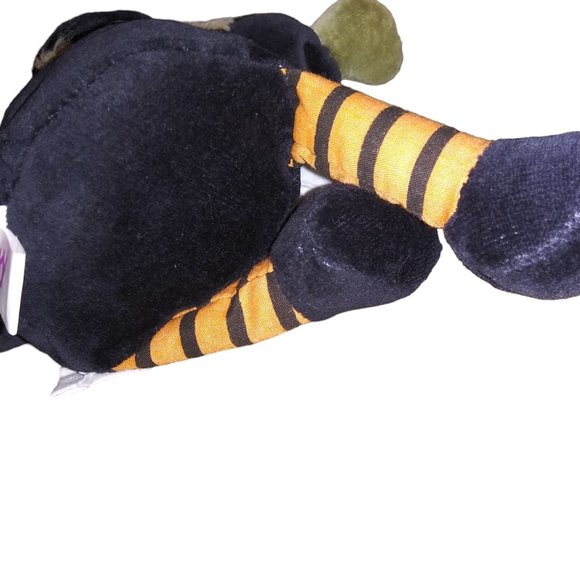Vtg WACKY The Witch Stuffed Bean Cuddle Wit Halloween Plush Toy Shanghai Elcee - Picture 5 of 10